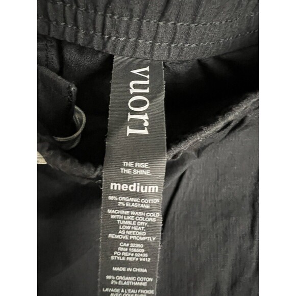 Vuori Men’s Ripstop Climber Pants Size Medium Charcoal Gray Drawstring New - Picture 3 of 3